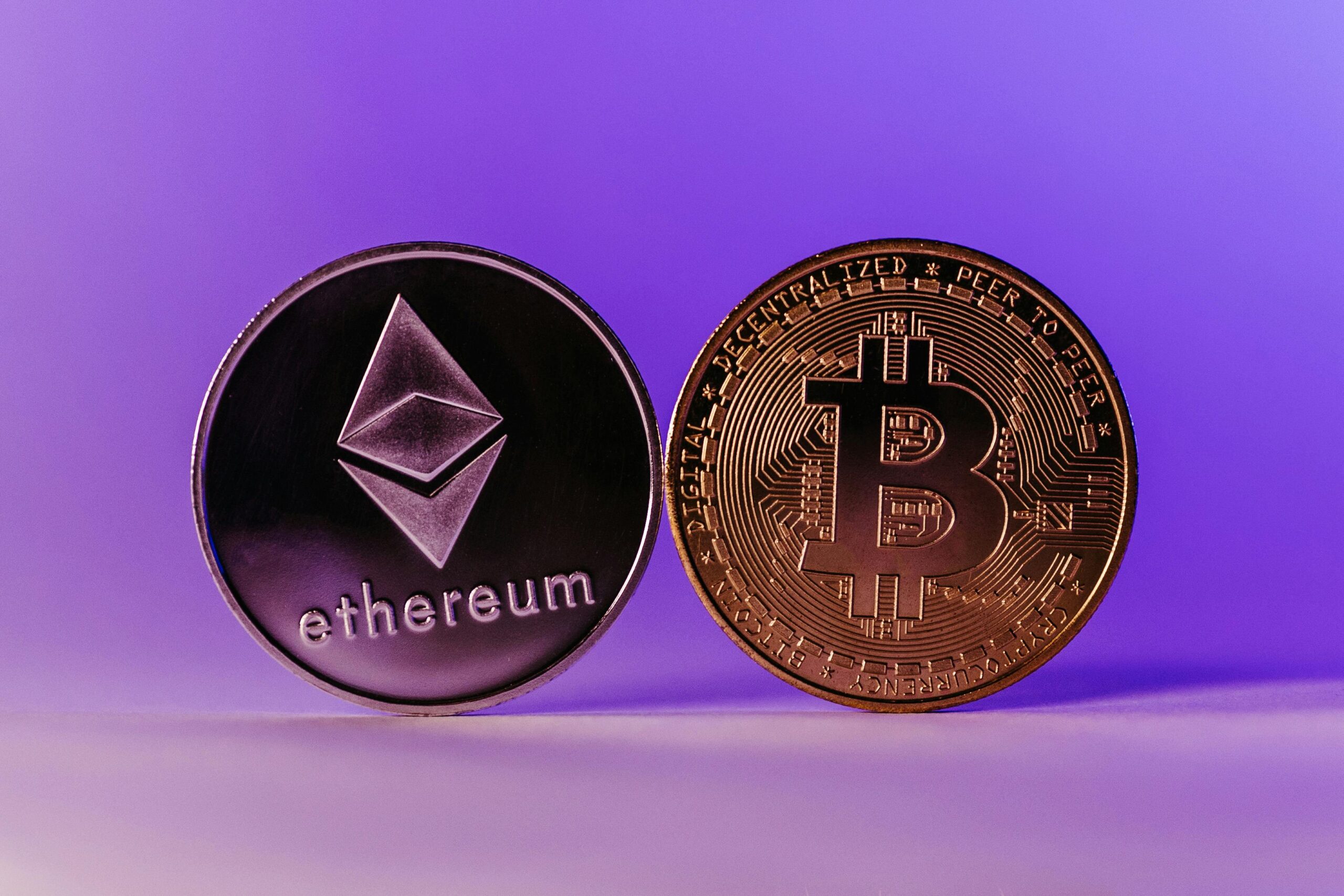 Bitcoin et Ethereum